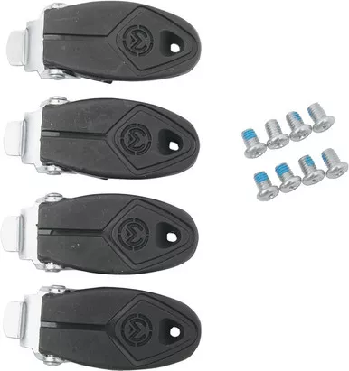 Moose Racing Adult M1.2 Black Boot Buckle Kit