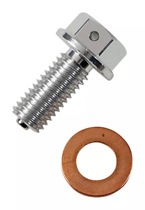 Moose Racing Aluminum Magnetic Drain Plug Kawasaki KX450F / KLX 450 2006-2015