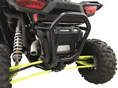Moose Racing Bull Bar - Rear - RZR - Black-0530-1445
