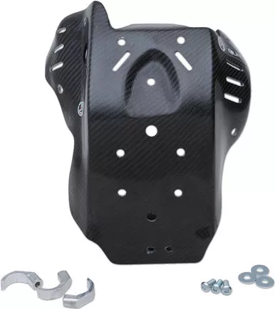 Moose Racing Carbon Fiber Skid Plate - Husqvarna-MSP2316F