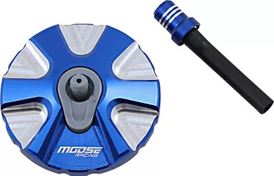 Moose Racing Gas Cap - Blue - Husqvarna-T03-5111L