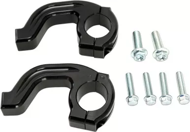 Moose Racing Handguard Clamp - Contour - Magura - Black-50-236B