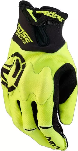 Moose Racing MX1 Hi-Viz Yellow Gloves