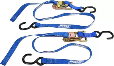 Moose Racing Ratchet Tie-Down - 1" - Blue-3920-0299