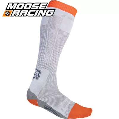 Moose Racing Sahara Socks Gray