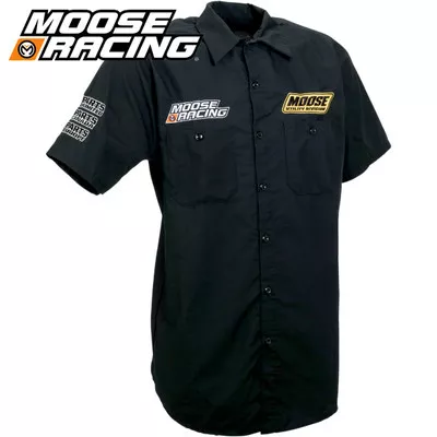 Moose Racing Shop Shirt Black