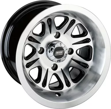 Moose Racing Wheel - 547B - 14X8 - 4/115 - 4+4-547M148115GBMF4