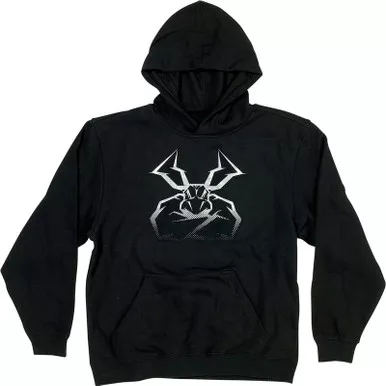 Moose Racing Youth Agroid Black Fade Hoodie