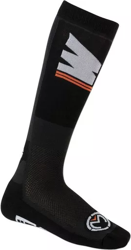 Moose Racing Youth M1 Black Orange Socks