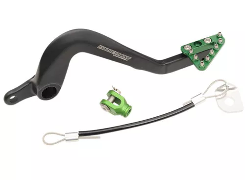 Moose Rear Brake Pedal w/Green Pedal (1610-0547)