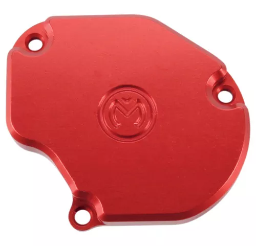 Moose Red Aluminum Thumb Throttle Cover (0632-0237)