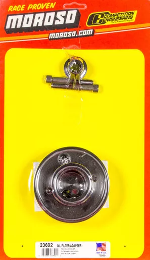 Moroso Adapter oil Filter/Coole 23692