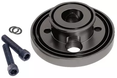 Moroso Oil Filter Block Off 23782