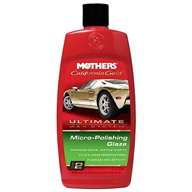Mothers 08100 California Gold Micro-Polishing Glaze, 16 oz.