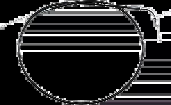 Motion Pro Black Vinyl Throttle Cable - Pull - '85-'03 EN450/500