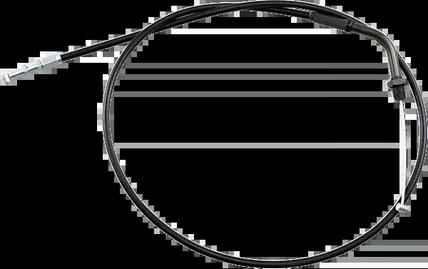 Motion Pro Black Vinyl Throttle Cable - Push - '76-'88 Kawasaki KZ