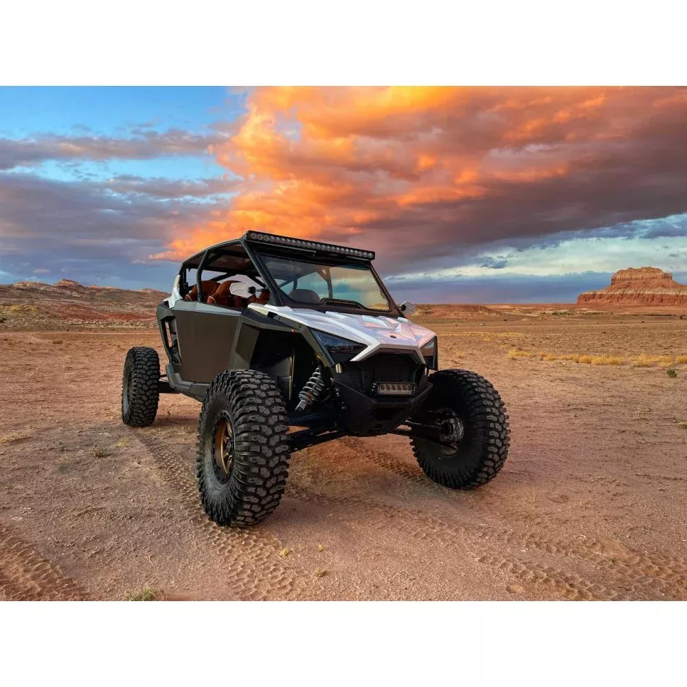 Moto Armor Door Kit Black Aluminum MA-RZPRO4-BLK