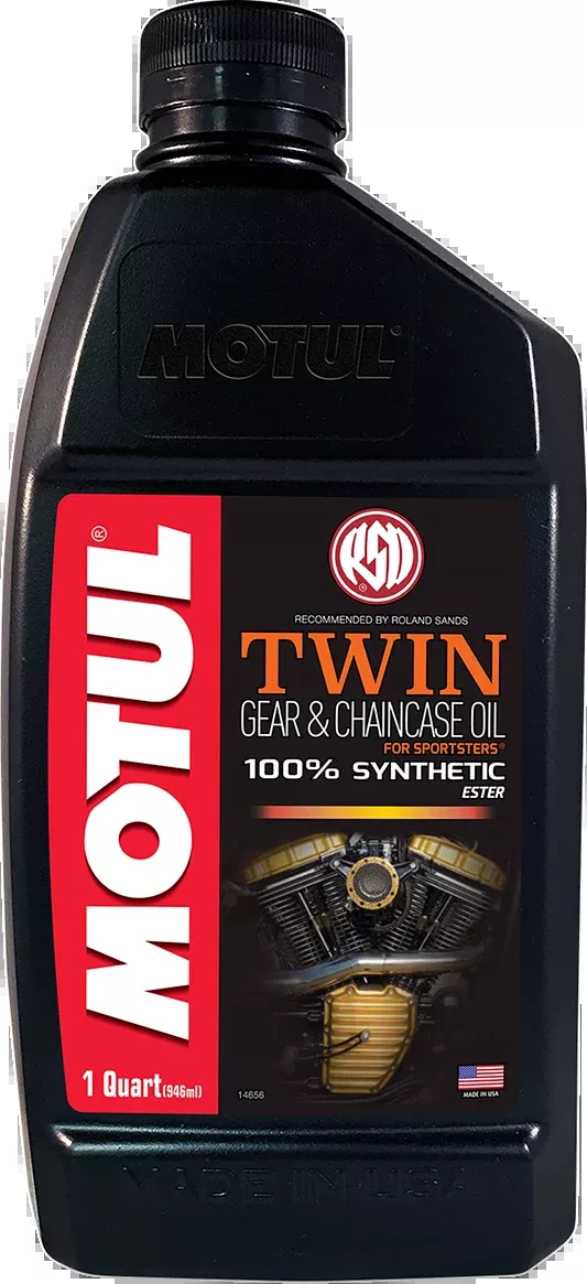 Motul V-Twin Synthetic Gear & Chaincase Oil – 1 U.S. Quart