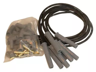 MSD 31233 Black 8.5mm Super Conductor Spark Plug Wire Set, 8 Pack