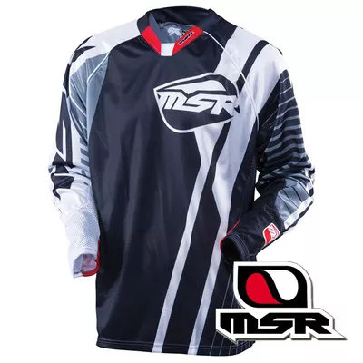 MSR NXT Jersey [Red/Navy, Large]