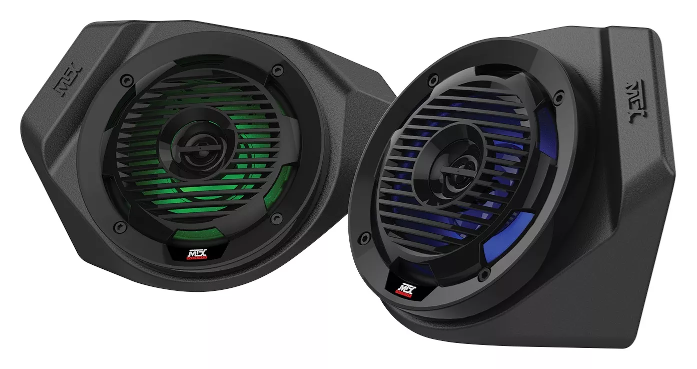 MTX Audio All-Weather Lower Kick Panel Speaker Pods Can-Am Maverick X3 2017-2022