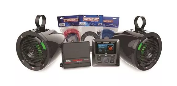 MTX Audio Universal UTV Kit (1 Amp, Pods, With AWMC3)