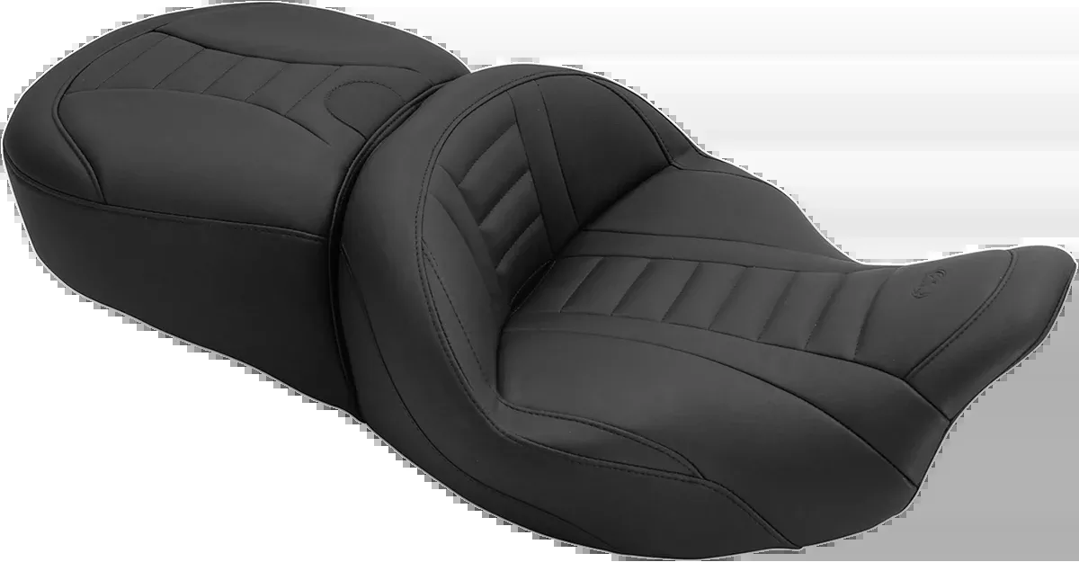Mustang Deluxe Tour Stitched Seat fits 2008-2025 Harley Davidson Touring 79006