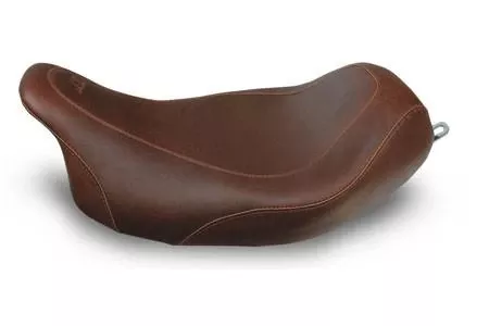 Mustang Seats Wide Tripper Solo for Harley-Davidson Touring Models 2008-Up -Distressed Brown (Not for '24-Up FLHX/FLTR Models)