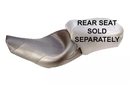 Mustang Solo Seat for FLHX Street Glide '06-07 & FLHT/FLTR/FLHR Screamin' Eagle '97-05 - Black Studs