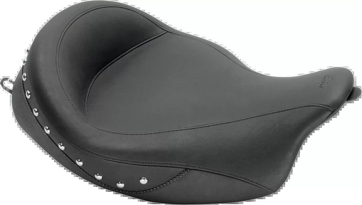 Mustang Super Solo Studded Seat fits 2008-2025 Harley Davidson Touring 76068