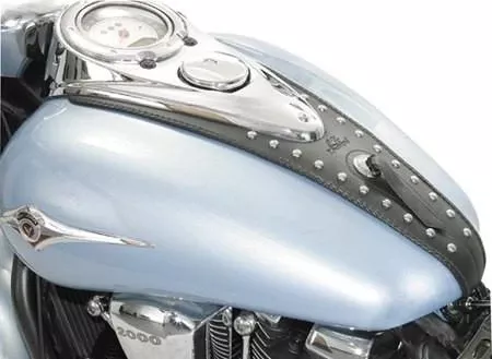 Mustang Tank Bib for Vulcan 2000 Classic ONLY - Studded with Concho