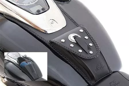Mustang Tank Bib with Pouch for Honda VTX1800R & N Only - Studded