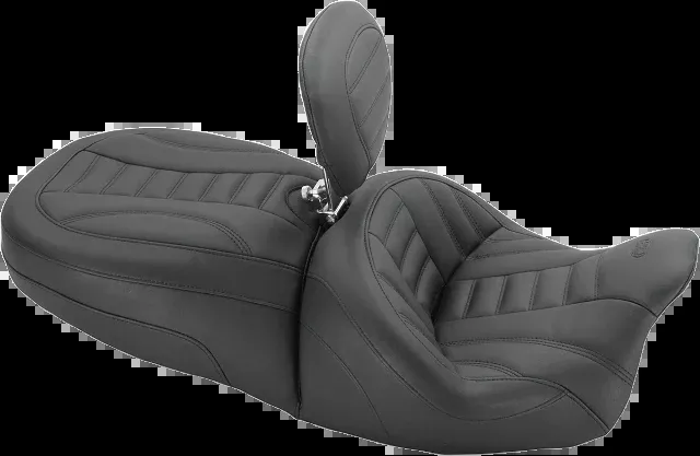 Mustang Vintage Forward Seat & Backrest for 2015-2021 Harley Freewheeler FLRT