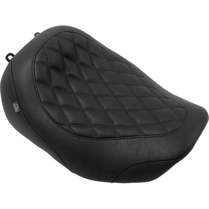 Mustang Wide Tripper Black Solo Seat for Harley 23-25 Touring Models