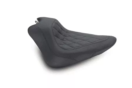 Mustang Wide Tripper Solo Seat for FXS Blackline & FLS Slim 2012-2017 w/ Diamond Stitch