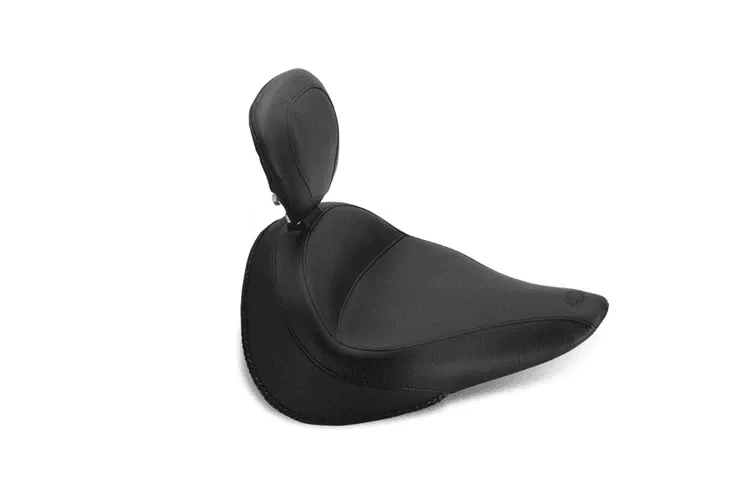 MustangSolo Seat with Driver Backrest for Yamaha Bolt 2014 -Wide Vintage