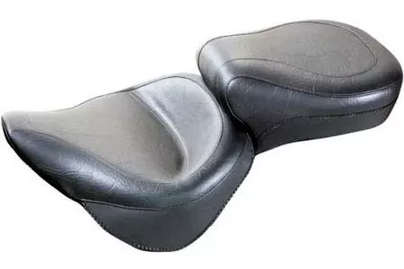 MustangWide One-Piece Super Touring Seat for Softail Deluxe '05-15(w/ Standard Rear Tire) -Plain/VintageDOES NOT FIT WITH STOCK LUGGAGE RACK