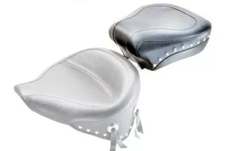 MustangWide Rear Seat for all Softails '00-06 WITH a 150mm Rear Tire -Studded