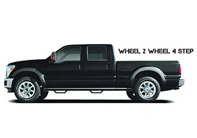 n-FAB | T9673XC-TX | Nerf Step, Wheel 2 Wheel , Textured Black