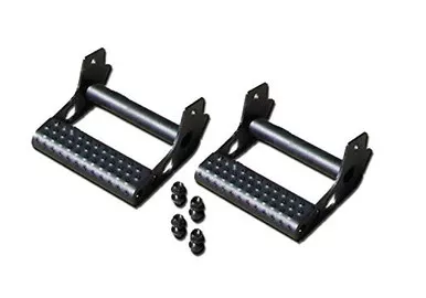 N-FAB Universal Detachable Side Step Pair for Rock-Rails - Matte Black JPTS32