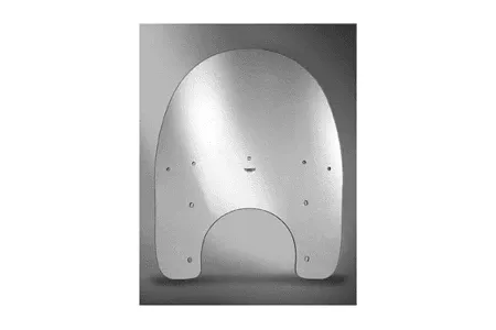 National Cycle Direct Replacement Screens for '94-Up FLHR/FLHRC - Clear, 20 Inch
