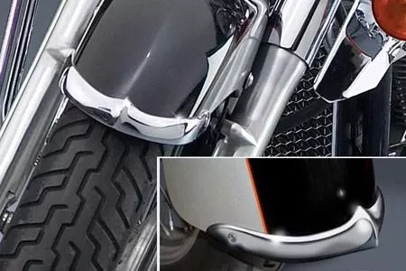 National Cycle Front Fender Tips/Trim for Aero 750 '04-Up - 2pc. Set