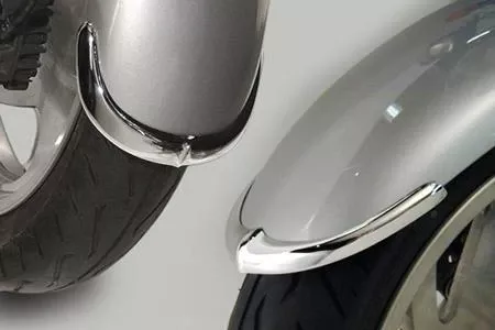 National Cycle Front Fender Tips/Trim for VTX1300C '04-up - 2pc. Set