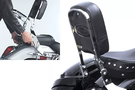 National Cycle-PaladinQuickSet3 Backrest for VTX1800 R/S'02-up QuickSet3 Mounting System Sold Separately