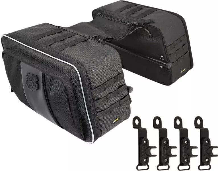 Nelson Rigg NR-400 Road Trip Saddlebags 13"x8.5"Waterproof w/ cover