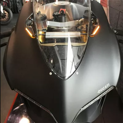 New Rage Cycles Ducati 1199 Panigale 11-15 Mirror Eliminators w/ LED Turn Signals