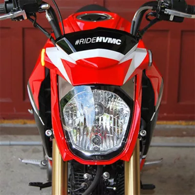 New Rage Cycles Kawasaki Z125 Pro 17-26 LED Front Turn Signals