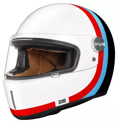 Nexx XG100R Speedway White Blue Red Helmet