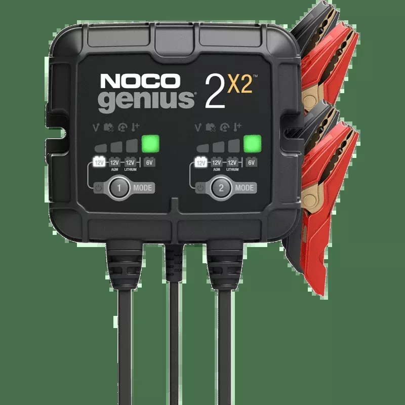 NOCO 2-Bank Battery Charger (GENIUS2X2)