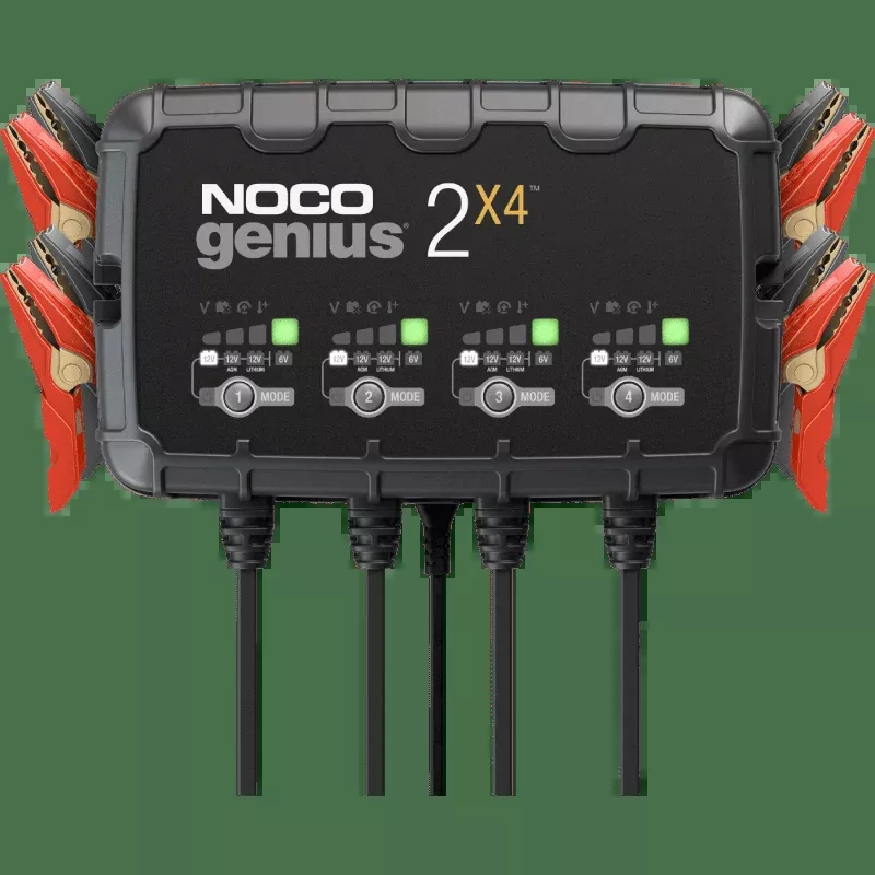 NOCO 4-Bank Battery Charger (GENIUS2X4)